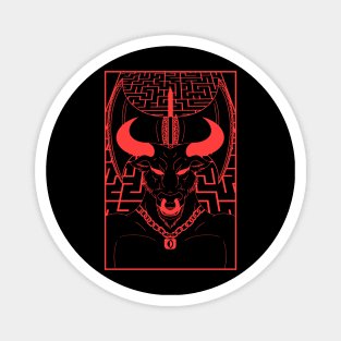 Minotaur Labyrinth Magnet